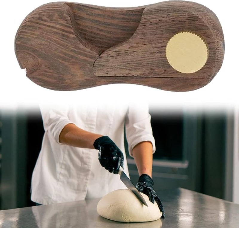 Black Walnut Wood Knife Handle Replacement Scales For Slicing Bread DIY - Image 2
